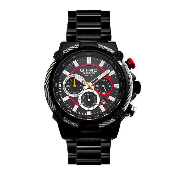 Reloj G-force Original H3829g Cronografo + Estuche